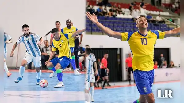 ¡Otra vez campeón! Brasil venció 2-0 a Argentina y se coronó en la Copa América de Futsal 2024