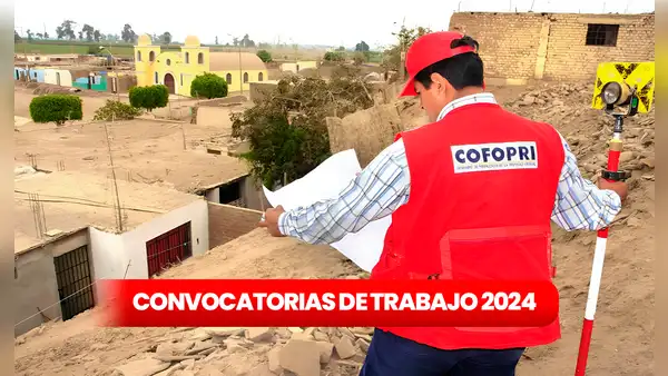 ¡Trabaja en Lima, Piura y más! Cofopri abre convocatoria de trabajo con sueldos de hasta S/3.000