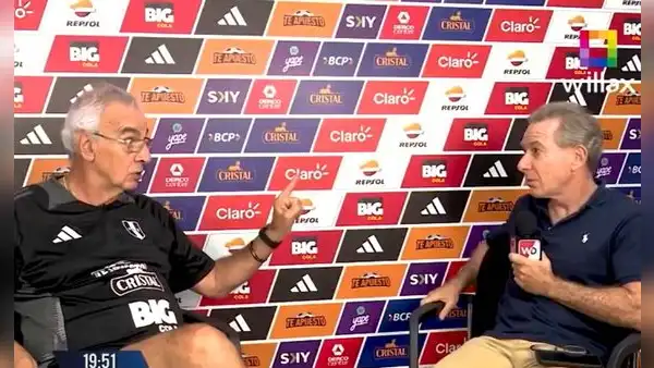 Jorge Fossati encaró a Fleischman durante entrevista por decirle "arrugón": "No soy ningún ca***"