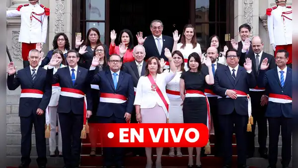 Dina Boluarte EN VIVO: presidenta toma juramento a nuevos ministros en Palacio de Gobierno