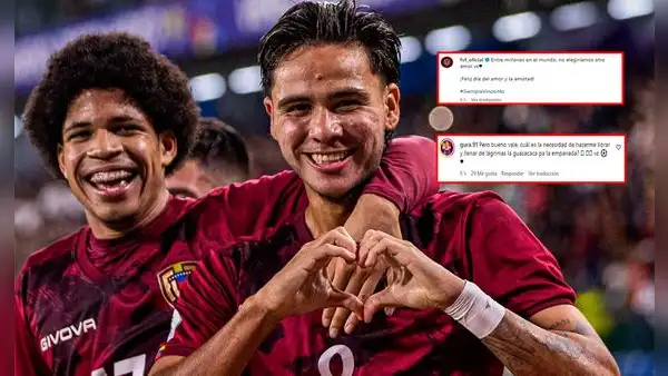 "El primer amor te flecha": conmovedor video de FVF a la Vinotinto por Día del Amor y la Amistad