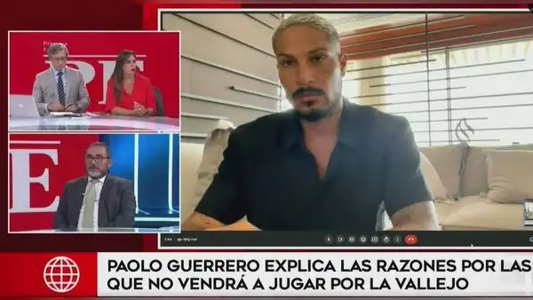 Abogado de Paolo Guerrero afirma que César Vallejo no quiere liberarlo de su contrato