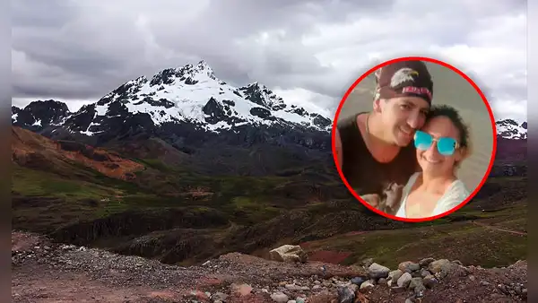 Pareja desaparece en nevado de La Oroya: revelan audios de WhatsApp que joven envió a su familia