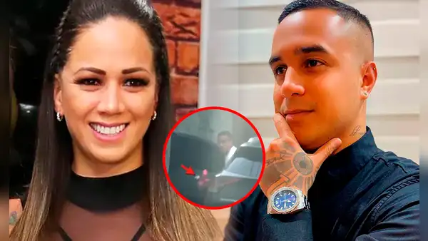 Jesús Barco fue captado en la casa de Melissa Klug con detalle por San Valentín