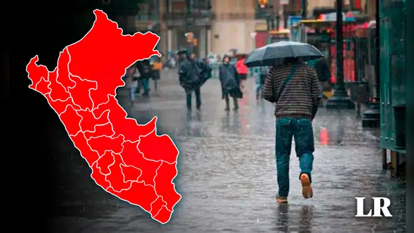 Senamhi advierte lluvias extremas del 18 al 20 de febrero en Lima y otras 16 regiones: ¿cuáles son?
