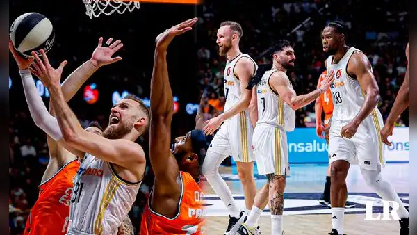 ¡Arrollador! Real Madrid venció 95-76 al Valencia y avanza a otra final de la Copa del Rey de basket
