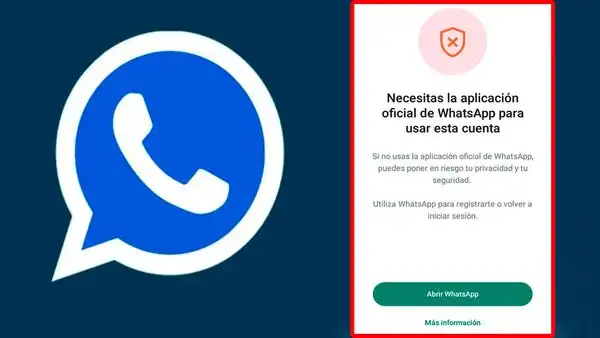 WhatsApp Plus: ¿qué hacer si no puedes abrir tu cuenta porque aparece este mensaje?