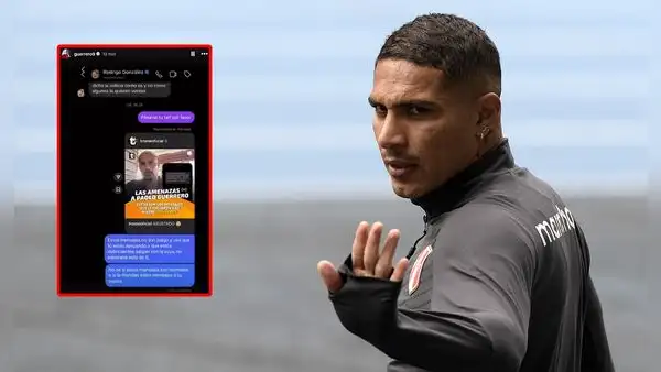 Paolo Guerrero aclaró a quiénes se refería como "delincuentes" en su mensaje a Peluchín