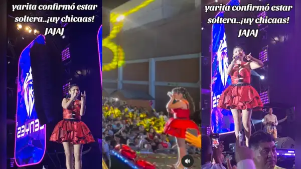 Yarita Lizeth grita que está soltera en concierto: ¿terminó su matrimonio con Patric Lundberg?