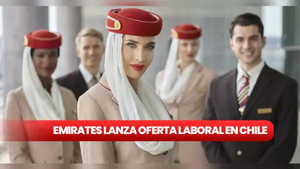 Emirates busca tripulantes en Chile: conoce el sueldo y cómo postular
