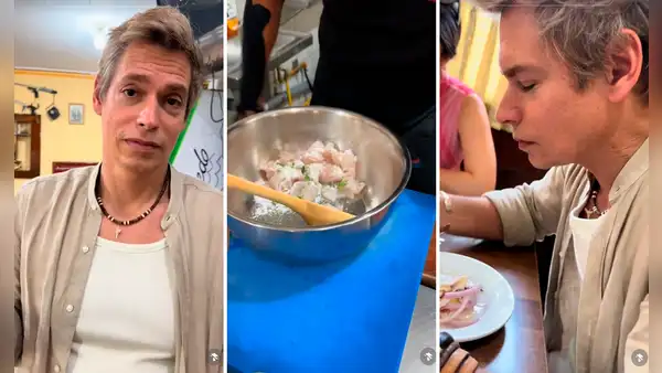 Carlos Baute se deleita al comer ceviche y pulpo al olivo en restaurante de Perú: ¡Volvería mil veces!