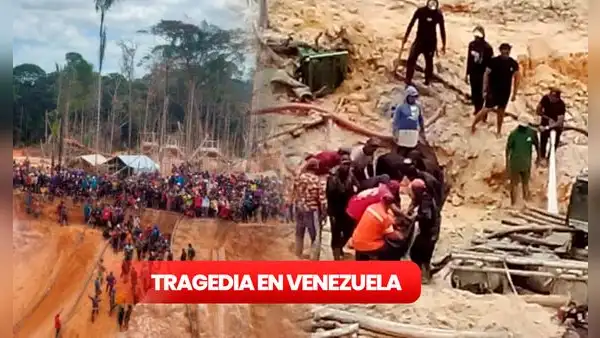 Tragedia en Venezuela EN VIVO: muertos ascienden a 30 y siguen trabajos de rescate en mina Bulla Loca