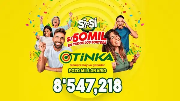 Resultados de La Tinka EN DIRECTO, HOY: mira aquí el sorteo y jugada ganadora