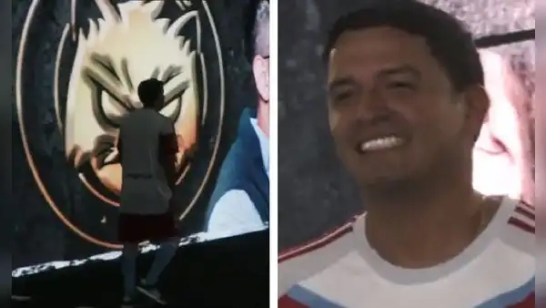 Reimond Manco luce camiseta de Persas FC en la Kings League con colores de la bandera peruana