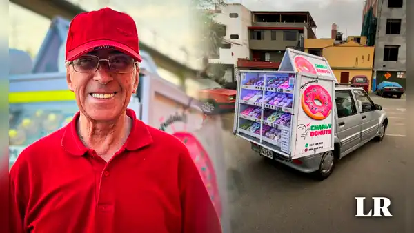 Fue visitador médico y hoy, a sus 70 años, la rompe vendiendo donas en la calle: la historia de Charly Donuts