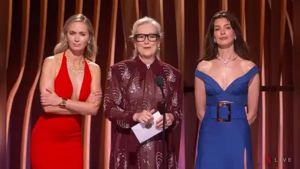Protagonistas de ‘El diablo viste a la moda’ se reencuentran en los SAG Awards 2024