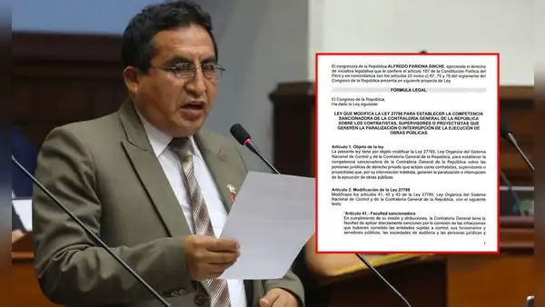 Congreso: plantean que Contraloría sancione a contratistas que retrasen obras públicas