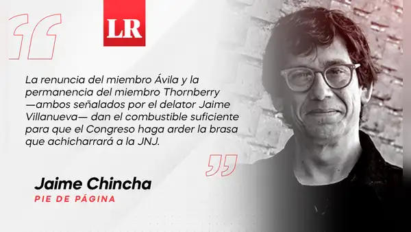 Degradación actual, por Jaime Chincha