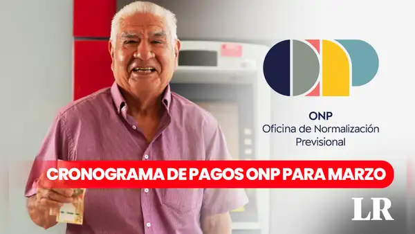 ONP MARZO 2024: ¿cuál es el CRONOGRAMA de pagos para los JUBILADOS?