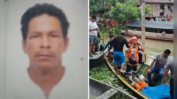 Obrero cae a buzón y muere en medio de una tormenta por las fuertes lluvias en Iquitos
