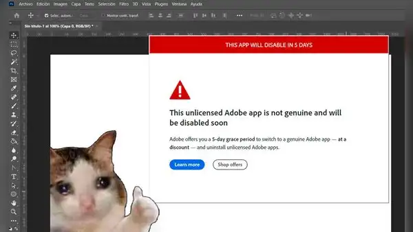 ¿Bajaste Premiere, Illustrator, InDesign o Photoshop 'pirata'? Adobe empieza ola de baneos