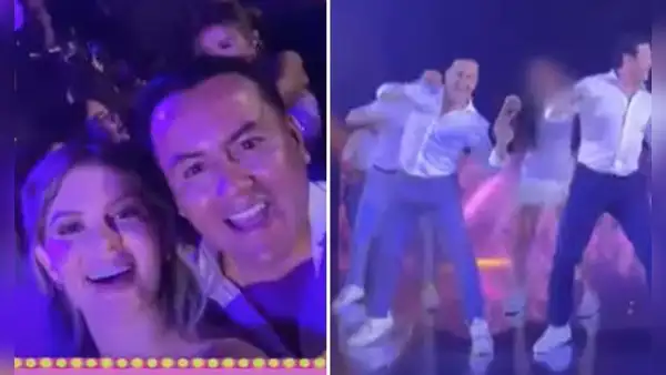 Richard Acuña sorprende bailando divertida coreografía en quinceañero de su sobrina