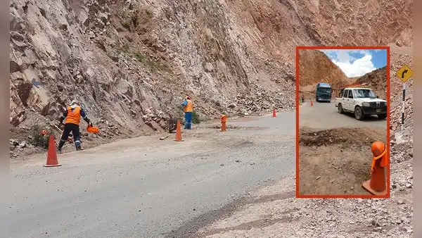 Millonaria obra de intercambio vial en Puno se desmorona a solo un año de funcionamiento