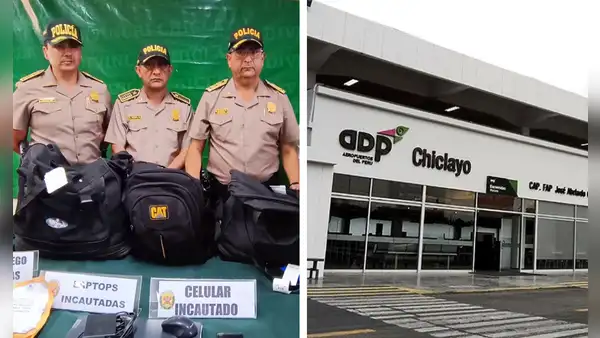 Policía incauta 163 kilos de droga en el aeropuerto de Chiclayo: el destino era Panamá