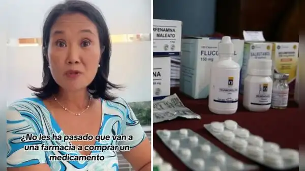 Keiko critica monopolio de medicamentos, pero le recuerdan que su bancada se opuso a fármacos genéricos