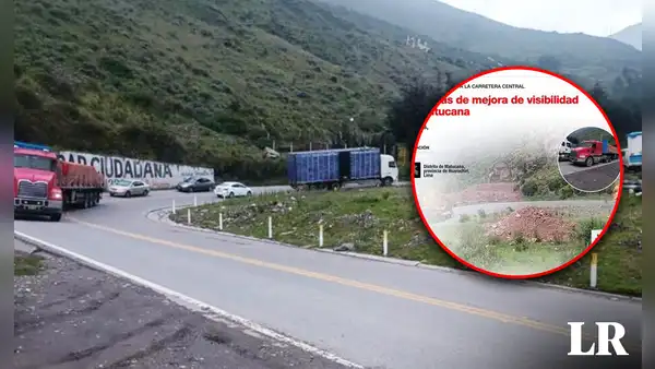 Carretera Central: obra vial en Matucana valorizada en casi S/10 millones tiene retraso de 5 años