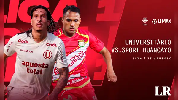 Universitario vs. Sport Huancayo EN VIVO vía GOLPERÚ: ¿a qué hora ver el partido por la Liga 1?