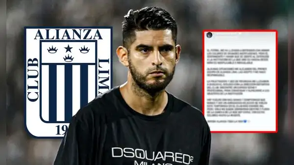 Carlos Zambrano se pronuncia tras palabras de Bruno Marioni sobre su permanencia en Alianza Lima