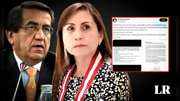 Jorge del Castillo reconoce que ‘Vane 2′ es el apodo con que tiene agendado a Patricia Benavides