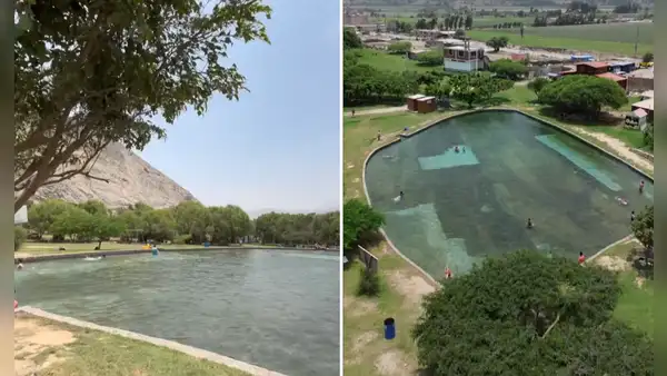 Laguna natural en Trapiche: ¿cómo llegar a esta piscina de aguas turquesas de Lima Norte con menos de S/10?