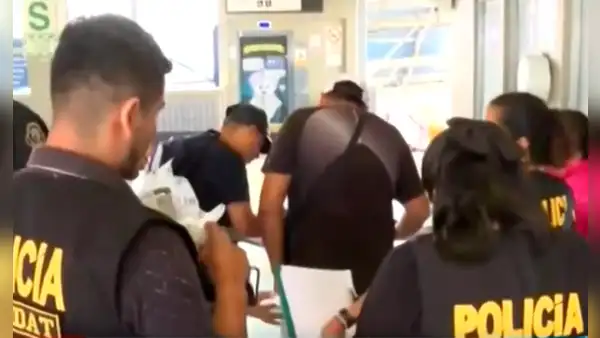 Villa El Salvador: PNP detiene a 'salderos' que operaban en estaciones del Metro de Lima