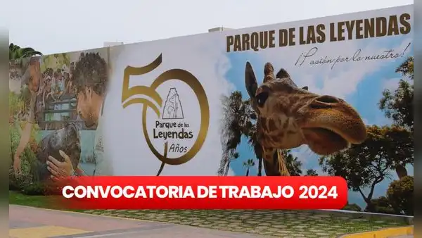 ¿Buscas TRABAJO en Lima? Estos son los empleos que ofrece el Parque de las Leyendas con SUELDOS de hasta S/7.000