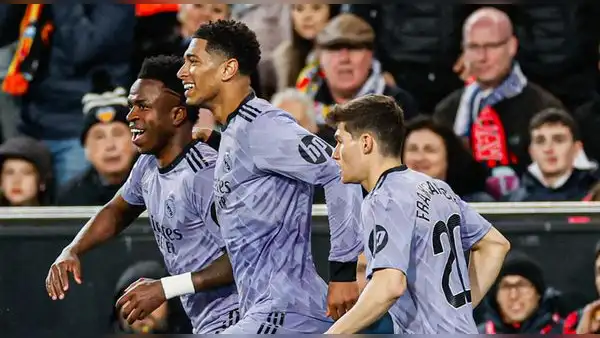 ¡No los paran! Real Madrid empattó 2-2 ante Valencia de visita y sigue como líder de LaLiga