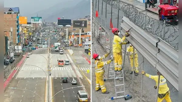 Ate: reabren más de 6 carriles cerrados por obras de la Línea 2 en avenida Nicolás Ayllón