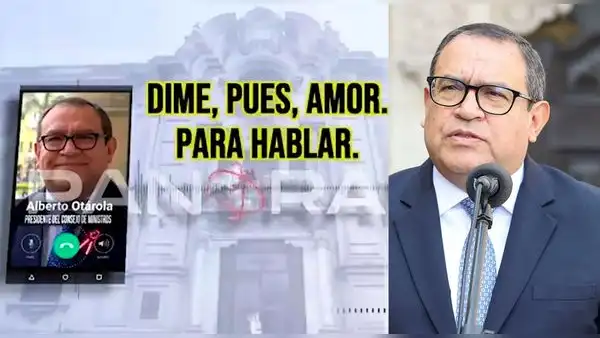Alberto Otárola: anuncian moción de interpelación contra primer ministro por audio con su amiga