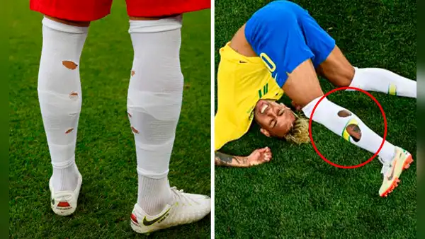 ¿Por qué los futbolistas profesionales rompen sus medias para jugar? Esta es la razón científica