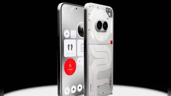 Rival de Samsung y Xiaomi lanza teléfono transparente que tiene 'ojos' en la parte trasera