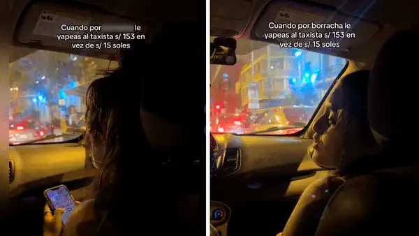 Joven comete un error y yapea S/153 soles en lugar de S/15 a taxista: “Señor, me confundí”