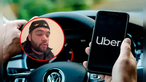 Colombiano revela cuánto gana como chofer de Uber en Estados Unidos y video es viral en TikTok