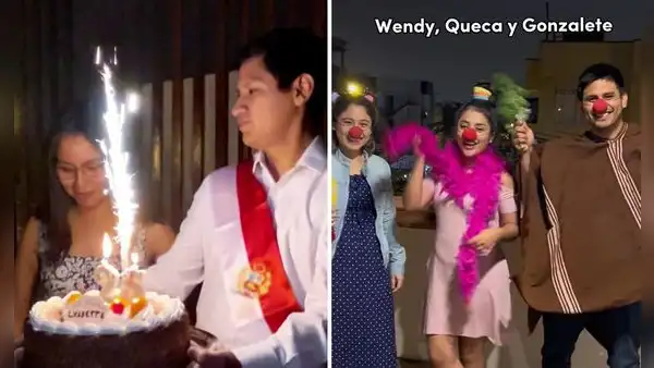 Joven celebró su cumpleaños con temática de personajes ‘icónicos’ del Perú: “La piñata, lo mejor”