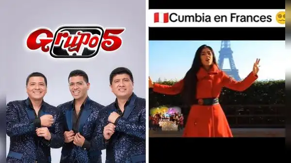 'Amor de mis amores', cumbia del Grupo 5, se vuelve viral al ser cantado en francés