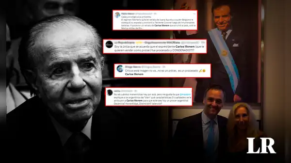 Gobierno de Milei recibe críticas por incluir a Menem en el 'Salón de los Próceres': "Es un procesado"
