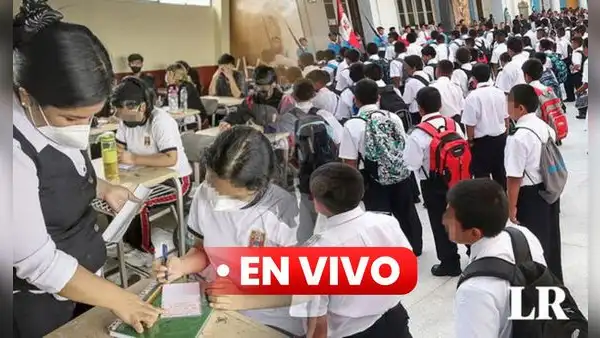 Inicio de clases escolares 2024 EN VIVO: últimas noticias, calendario oficial vía Minedu y más