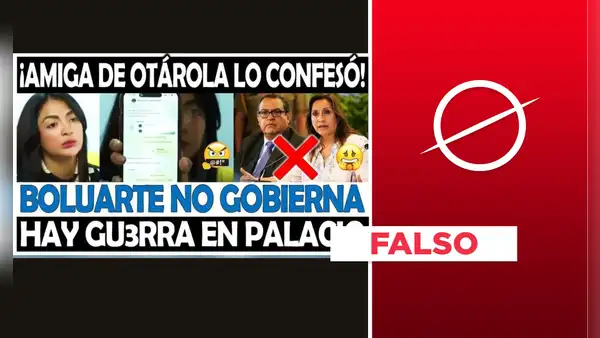 Yaziré Pinedo no dijo que Dina Boluarte “no gobierna” en Palacio, tras difusión de audio con Otárola