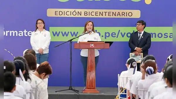 Año escolar 2024: Dina Boluarte anuncia que colegios públicos enseñarán inglés a niños de 3 a 5 años