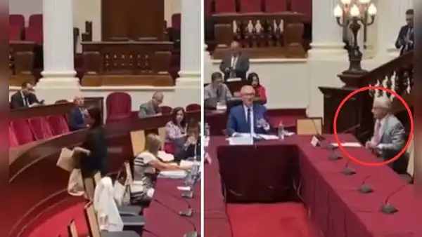 Patricia Juárez se retiró del hemiciclo ante llegada de Lizarzaburu: “Me sentí incómoda de que esté presente”